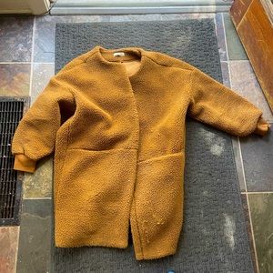 Madewell teddy coat